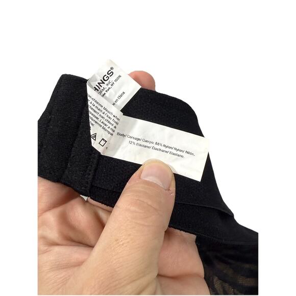 Sweet Nothings Black Lace Strapless Bra Womens Size 38C - Picture 4 of 7